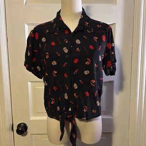 Trick R Treat Button Down